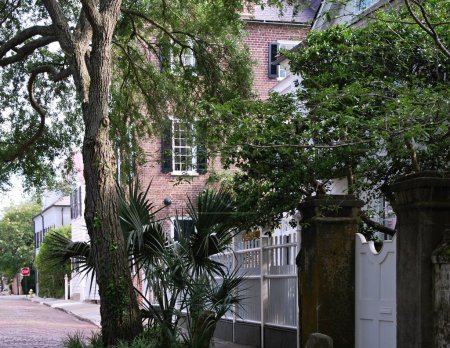 Foto de Edificio histórico en el casco antiguo de Charleston, Carolona del Sur - Imagen libre de derechos