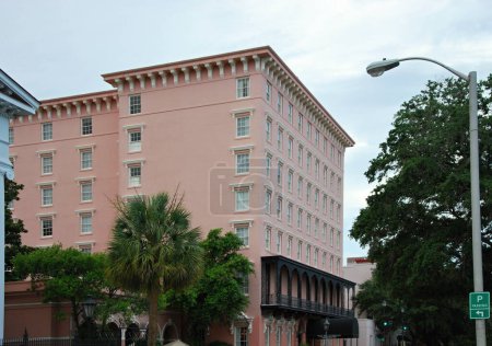 Foto de Edificio histórico en el casco antiguo de Charleston, Carolina del Sur - Imagen libre de derechos