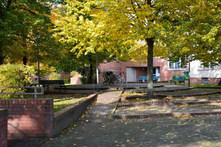 Herbst im Stadtteil Schmargendorf in Berlin, der Hauptstadt Deutschlands