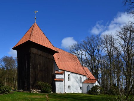 Historical Church in the Village Meinerdingen, Walsrode, Lower Saxony