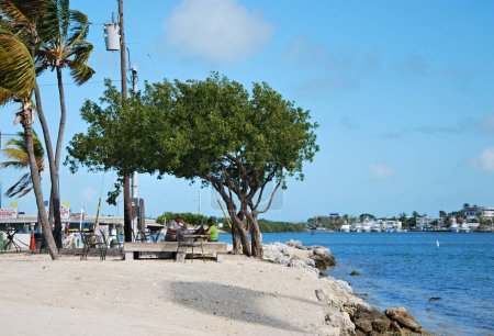 Panoramalandschaft am Overseas Highway auf den Florida Keys