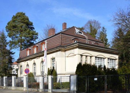 Villa dans le quartier Grunewald à Berlin, la capitale de l'Allemagne
