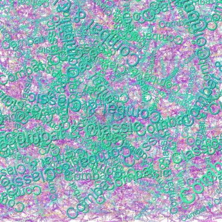 Téléchargez les photos : Mots confettis Combat & Classique électrique Violet-Violet Coeur - en image libre de droit