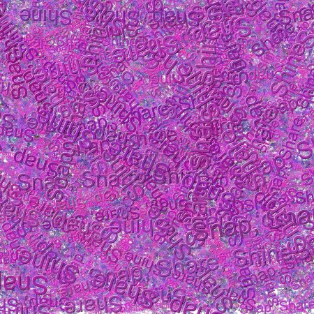 Téléchargez les photos : Mots confettis Snap Partager Briller violet vif HeartAmethyst - en image libre de droit