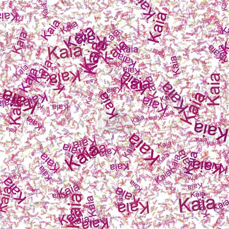 Téléchargez les photos : Mots confettis Kaia Purple HeartRazzmatazz - en image libre de droit