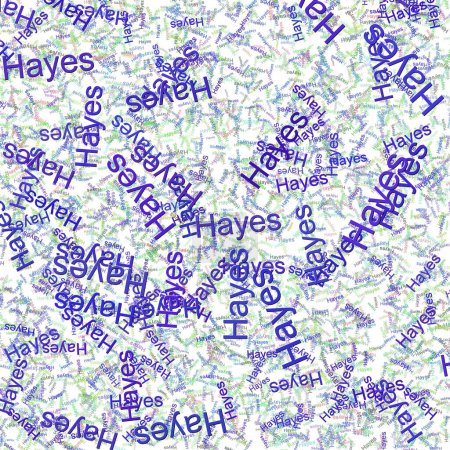 Téléchargez les photos : Confettis mots Hayes Royal BluePastel Vert - en image libre de droit