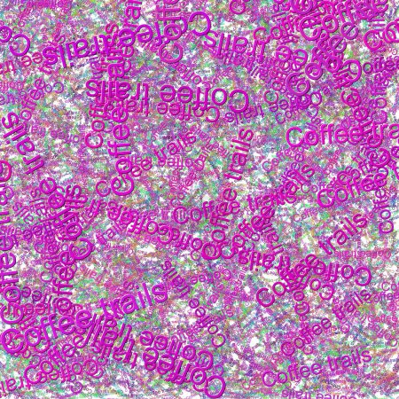 Téléchargez les photos : Mots confettis Pistes de café Purple HeartMalachite - en image libre de droit