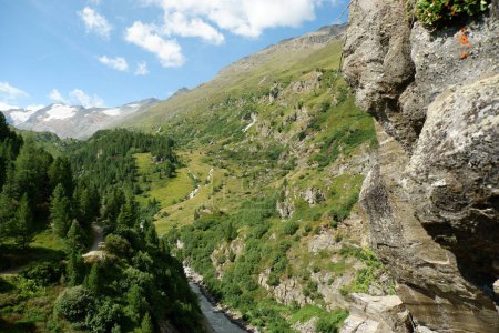 Photo for Scenic Views from the Obergurgler Klettersteig via Ferrata - Royalty Free Image