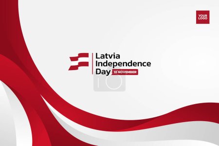 Lettland Flagge Hintergrund, 18. November Lettland Unabhängigkeitstag.