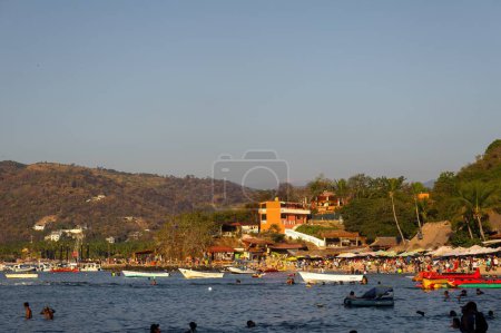 Photo for A Las Gatas Beach Zihuatanejo, Gro. - Royalty Free Image