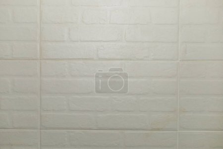 Téléchargez les photos : Texture des carreaux blancs sous forme de briques - en image libre de droit