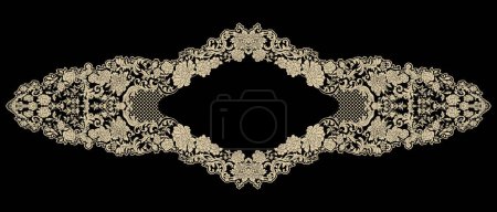 Mughal art baroque motif and ethics flowers banch. Embroidery Seamless flowers pattern mughal art motif illustration artwork for digital print.