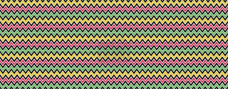 Photo for Seamless pattern with hand drawn zig zag. textile design  illustration. seamless chevron pattern. - Royalty Free Image