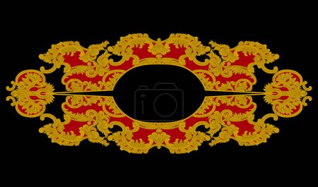 Ikat bordado paisley floral sobre fondo blanco.Ikat patrón étnico oriental traditional.Aztec estilo abstracto illustration.design para textura, tela, ropa, envoltura, decoración, sarong, bufanda