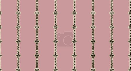 Nahtloses Muster mit Mandala-Ornament. Traditionelle arabische, indische Motive. Ideal für Stoff und Textilien, Tapeten, Verpackungen oder jede gewünschte Idee