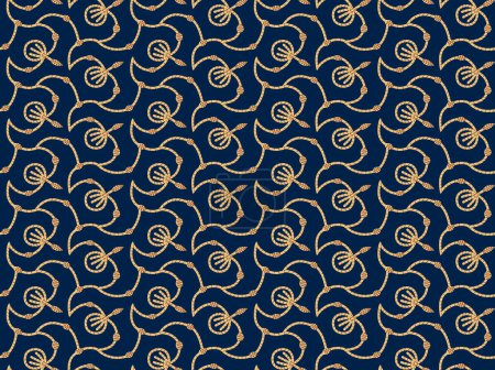 Ikat Blumenpaisley-Stickerei auf weißem Hintergrund. Ikat ethnische orientalische nahtlose Muster traditional.Aztec Stil abstrakte Illustration.Design für Textur, Stoff, Kleidung, Verpackung, Dekoration.