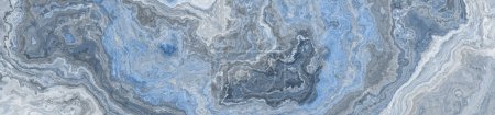 Foto de Azulejo de mármol azul y blanco de alta resolución. Textura abstracta y fondo. 2d ilustración - Imagen libre de derechos
