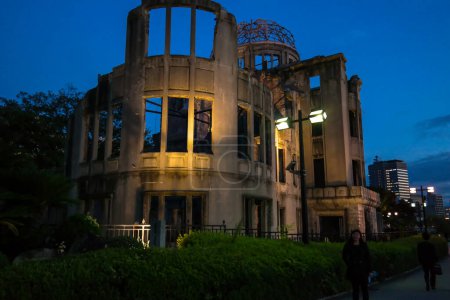 Photo for Japan 2015 Nov 22, Hiroshima Atomic Bomb Dome, Japan. The last structure still standing after the atomic bomb blast - Royalty Free Image