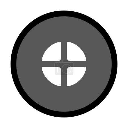 fixie wheels icon vector illustration logo design