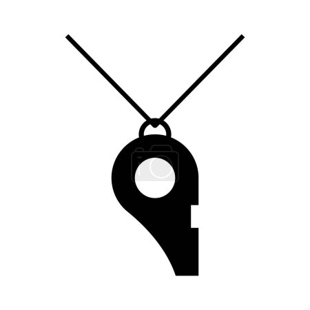 Illustration for Whistle icon vector illustration logo design - Royalty Free Image