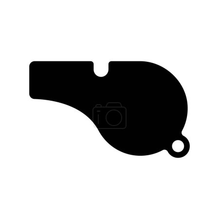 Illustration for Whistle icon vector illustration logo design - Royalty Free Image