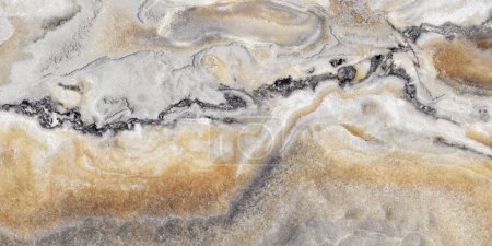 Téléchargez les photos : Fond marbré abstrait beige, texture pierre de marbre Onyx - en image libre de droit