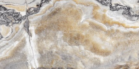 Téléchargez les photos : Fond marbré abstrait beige, texture pierre de marbre Onyx - en image libre de droit
