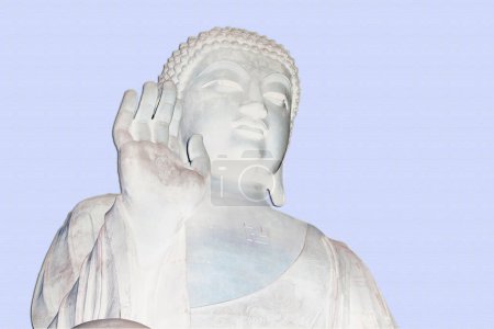 Ilustración de Estatua de buda para la religión de la cultura budista o budista - Imagen libre de derechos