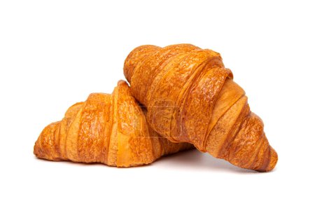 Photo for Croissant isolated on white background. - Royalty Free Image