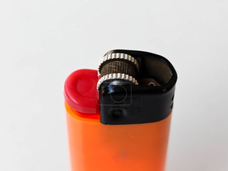 Photo for Close up lighter a orange gas match - Royalty Free Image