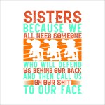 Sister Because We All Need Someone .eps