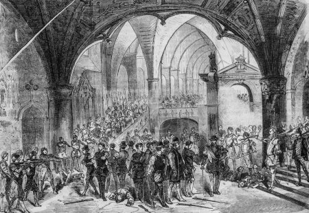 Théâtre de la Porte Saint Martin, patrie, l'illustre univers, MICHELE LEVY 1869 Editeur