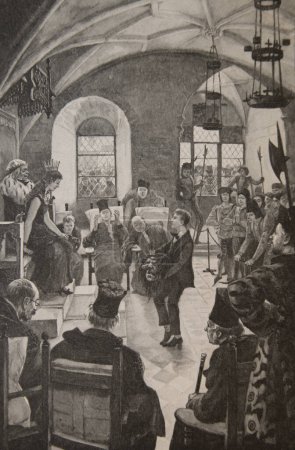 Le compagnon de voyage, les contes d'Andersen, illustrations de Hans Tegner, éditeur Boivin et Cie 1870