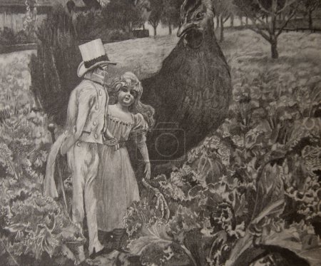 Das Sandmännchen, Andersens Märchen, Illustrationen von Hans Tegner, Verleger Boivin und Cie 1870