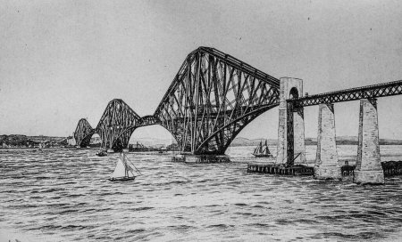 The Forth bridge, the major works of the century by Dumont, Edition Hachette 1895
