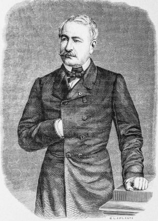 Mr.de Lesseps, the major works of the century by Dumont, Edition Hachette 1895