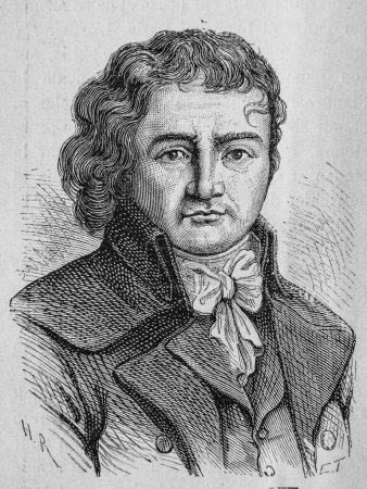 Téléchargez les photos : Joseph DEBON,, 1792-1804, Histoire de France par Henri Martin, éditeur Furne 1850 - en image libre de droit