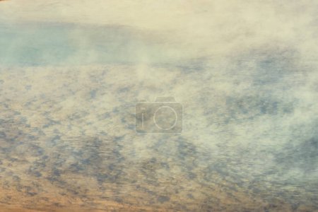 Photo for Colorful abstract background of a hot spring from Yellowstone National Park - Royalty Free Image