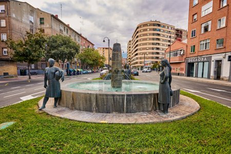 Foto de Fuente de las Aguadoras, Zaragoza - Espaa - Imagen libre de derechos