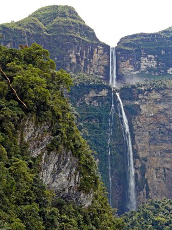 Foto de Gocta Waterfall - 771 m, Chachapoyas - Peru - Imagen libre de derechos