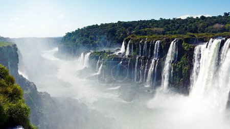 Photo for Iguazu waterfall seen from Argentina - - Royalty Free Image