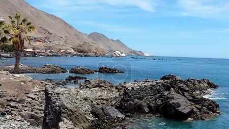 Téléchargez les photos : Coast of Pisagua - Huara, Tamarugal Chile - en image libre de droit