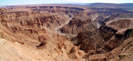 Desert area of Fish River Canyon - Namibia