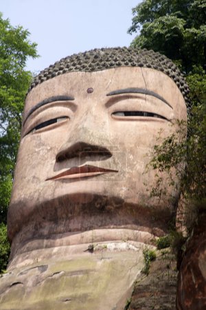 Foto de Buda gigante de Leshan - Chengdu, China - Imagen libre de derechos