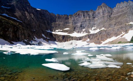 Foto de Glaciar Nat. Parque en el Estado de Montana - Estados Unidos - Imagen libre de derechos
