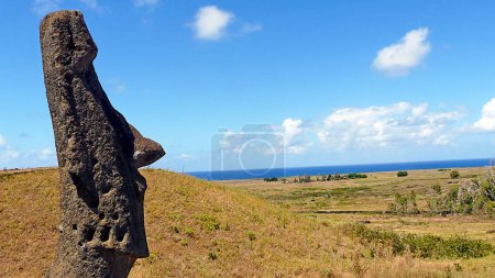 Photo for Moais on Easter Island, Rapa Nui, -Chile - Royalty Free Image