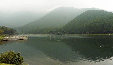 Photo for Lake Tanuki, Fuji-Hakone-Izu National Park, Fujinomiya, Honshu Island - Japan - Royalty Free Image