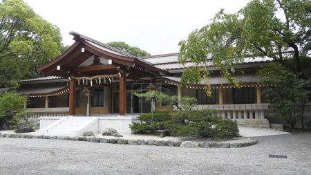 Téléchargez les photos : Temple Atsuta-Jing Shinto, Nagoya, Aichi, île de Honshu - Japon - en image libre de droit