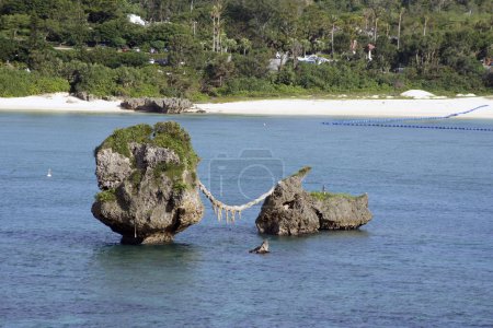 Photo for Coastal landscape, Okinawa island - Japan - Royalty Free Image