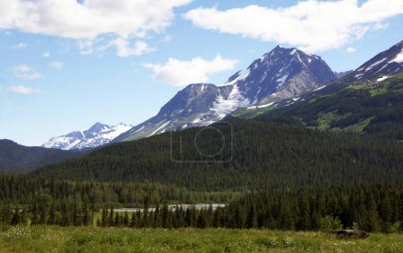 Téléchargez les photos : Paysage naturel sur la péninsule de Kenai, Alaska - États-Unis - en image libre de droit